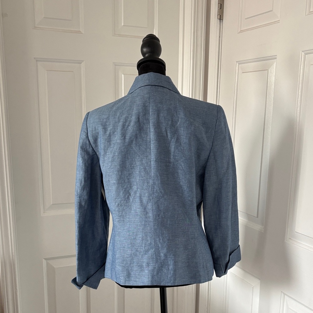 Judith Hart Linen Blend Tailored Blazer - Picture 5 of 14